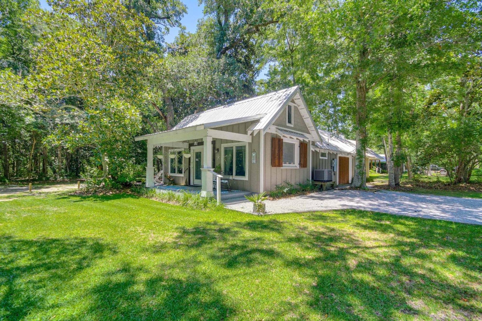 Historic Biloxi Bay Cottage With Beautiful View 오션스프링스 외부 사진